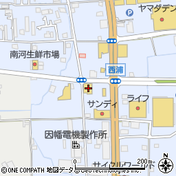 大阪府羽曳野市西浦955-1周辺の地図