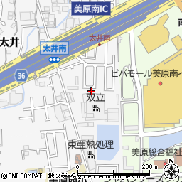 大阪府堺市美原区太井630-31周辺の地図