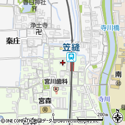 加藤自転車預周辺の地図