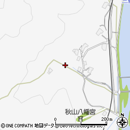 広島県広島市安佐北区白木町秋山周辺の地図