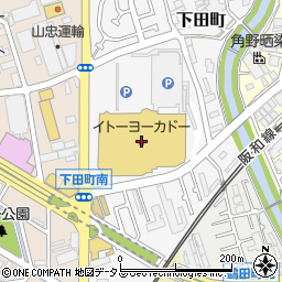 イトーヨーカドー津久野店周辺の地図