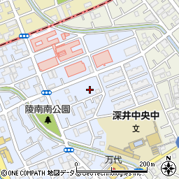 大阪府堺市中区深井北町3246周辺の地図