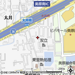 大阪府堺市美原区太井630-34周辺の地図
