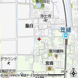 奈良県磯城郡田原本町宮森363周辺の地図