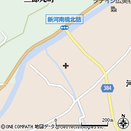 広島県府中市河南町218周辺の地図