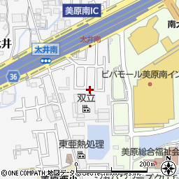 大阪府堺市美原区太井647-4周辺の地図