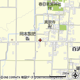 奈良県北葛城郡広陵町百済1148周辺の地図