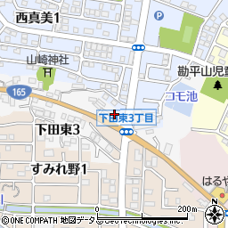 奈良県香芝市西真美1丁目33-4周辺の地図