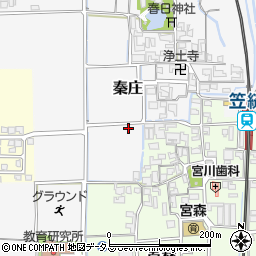 奈良県磯城郡田原本町秦庄57周辺の地図