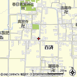 奈良県北葛城郡広陵町百済1193周辺の地図