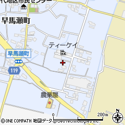 三重県松阪市早馬瀬町185周辺の地図