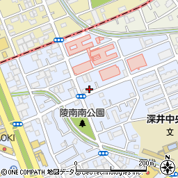 大阪府堺市中区深井北町3169-2周辺の地図