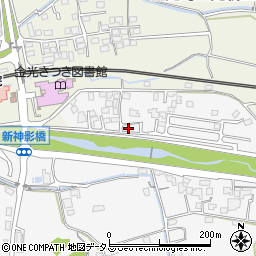 岡山県浅口市金光町大谷2485-12周辺の地図