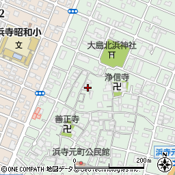 松山食料品店周辺の地図