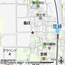 奈良県磯城郡田原本町宮森364-1周辺の地図