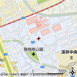 大阪府堺市中区深井北町3168-8周辺の地図