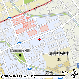 大阪府堺市中区深井北町3237周辺の地図