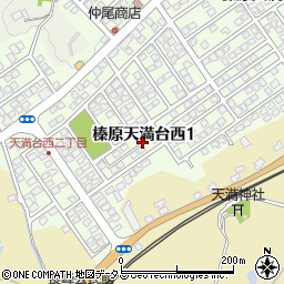 奈良県宇陀市榛原天満台西1丁目周辺の地図