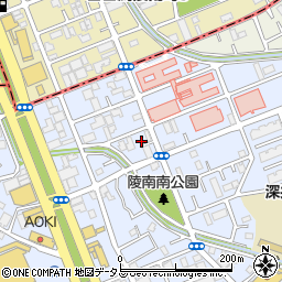 大阪府堺市中区深井北町3152周辺の地図