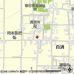 奈良県北葛城郡広陵町百済1171周辺の地図