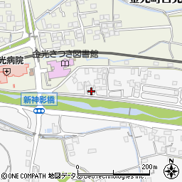 岡山県浅口市金光町大谷2491-15周辺の地図