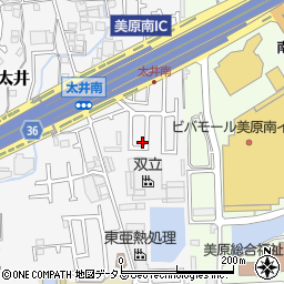 大阪府堺市美原区太井630-48周辺の地図