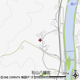 広島県広島市安佐北区白木町秋山1890周辺の地図