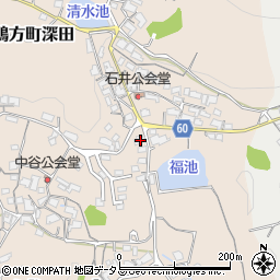 岡山県浅口市鴨方町深田306周辺の地図