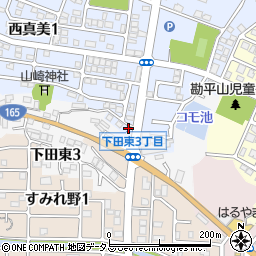 奈良県香芝市西真美1丁目33-5周辺の地図