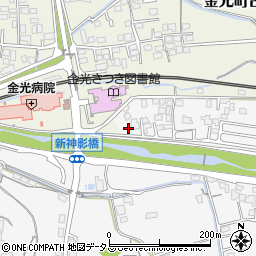 岡山県浅口市金光町大谷2487-38周辺の地図