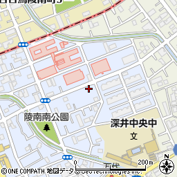 大阪府堺市中区深井北町3240周辺の地図