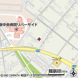 岡山県倉敷市連島町鶴新田253-5周辺の地図
