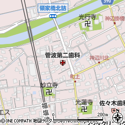 菅波第二歯科医院周辺の地図