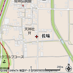 奈良県磯城郡田原本町佐味582周辺の地図