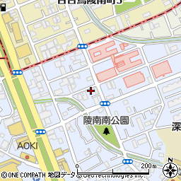 大阪府堺市中区深井北町3143周辺の地図