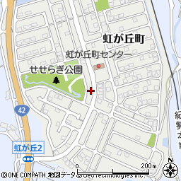 三重県松阪市虹が丘町38-7周辺の地図