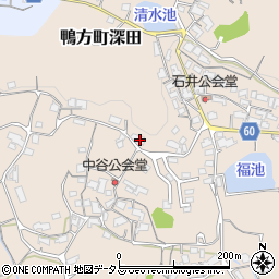 岡山県浅口市鴨方町深田1246周辺の地図