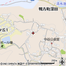 岡山県浅口市鴨方町深田1412周辺の地図