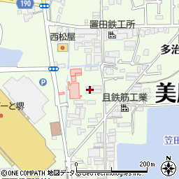 大阪府堺市美原区多治井27-1周辺の地図