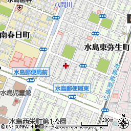 岡山県倉敷市水島西弥生町2-18周辺の地図