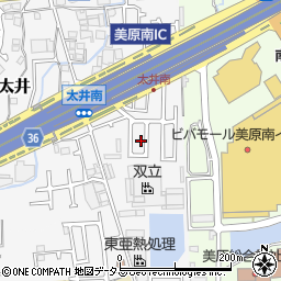大阪府堺市美原区太井630-50周辺の地図