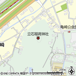 立石稲荷神社周辺の地図