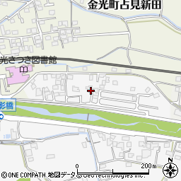 岡山県浅口市金光町大谷2487周辺の地図