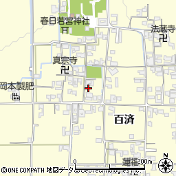 奈良県北葛城郡広陵町百済1188周辺の地図