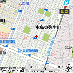 石井錦光堂周辺の地図