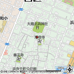 大阪府堺市西区浜寺元町3丁周辺の地図
