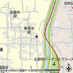 奈良県北葛城郡広陵町百済1248周辺の地図