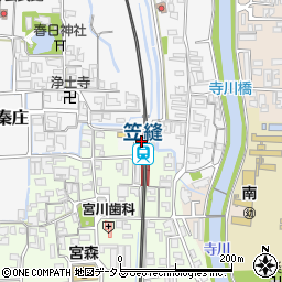 奈良県磯城郡田原本町秦庄555周辺の地図