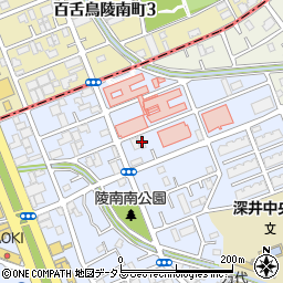 大阪府堺市中区深井北町3160周辺の地図