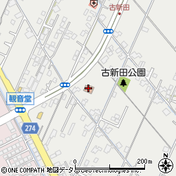 倉敷市役所　社会教育施設福田公民館周辺の地図